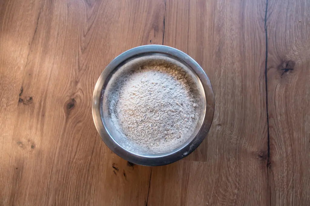 So sieht die Brotbackmischung Mühlenbrot der Hainmühle aus