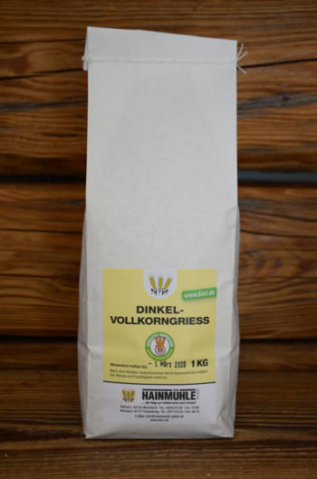 Dinkelvollkorngrieß