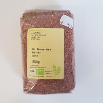 Braunhirse Körner