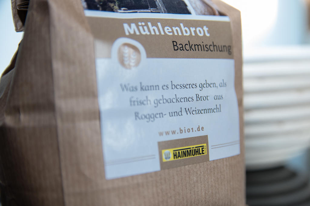 Brotbackmischung Mühlenbrot Hainmühle - so einfach geht Brot backen